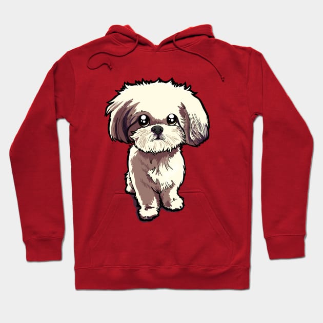 Shih Tzu Hoodie by binarygod